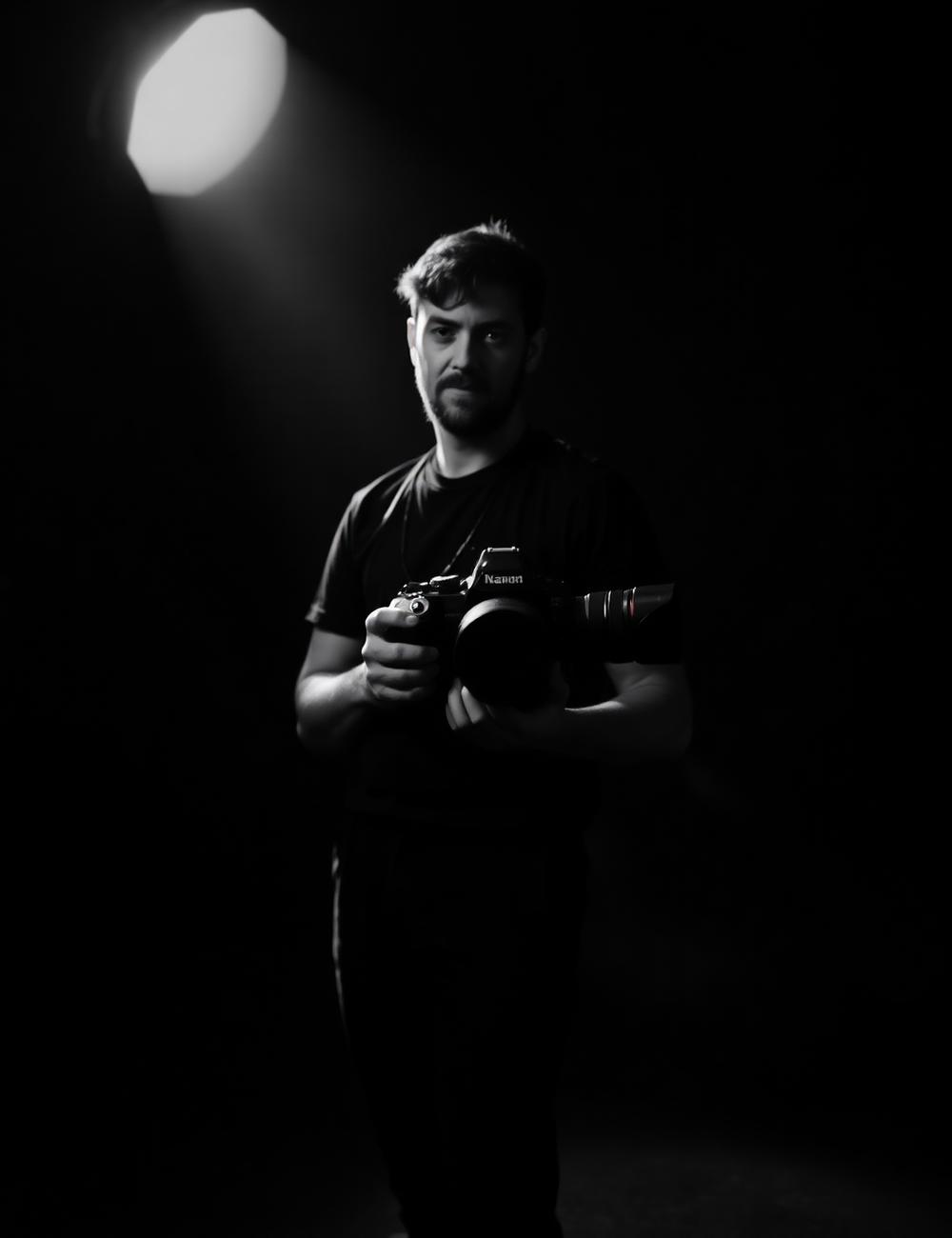 GetieVisuals photographer in the studio
